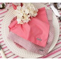 Guardanapo Em Algodão Mini Dots 40x40cm Mameg Melância - 2