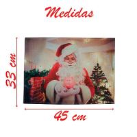 Jogo Americano Estampa Natalina Papai Noel 2 Peças - 2