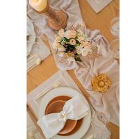 Jogo De Guardanapos Em Algodão Ponto Ajour Off White 40x40cm 2 Peças Wolff - 7