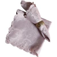 Kit 12 Guardanapos Jacquard 40X40Cm Acabamento Ultrassonic - 3