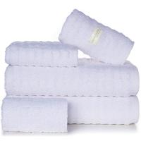 Jogo De Toalha 100% Algodão Com 2 Banhão 2 Rosto 1 Piso - 1