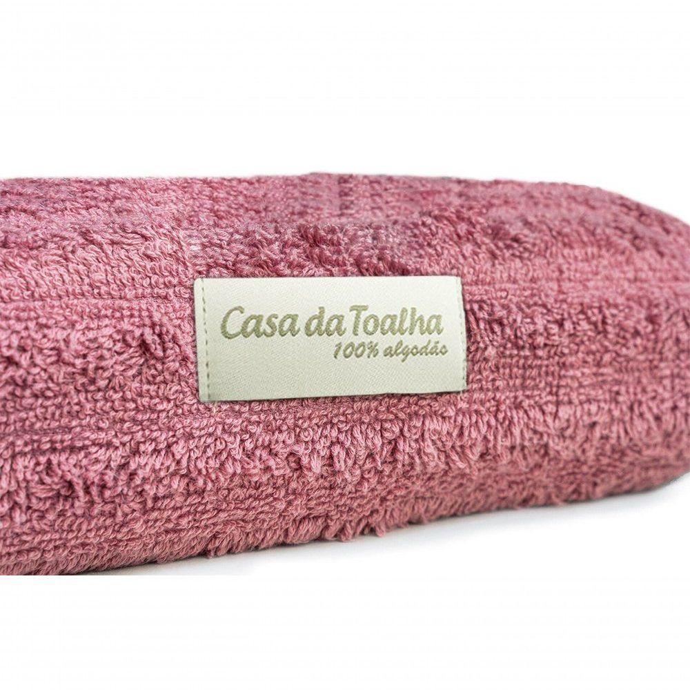 Jogo De Toalha 5 Peças Jogo De Banho Fio Penteado Kit Toalha - 2