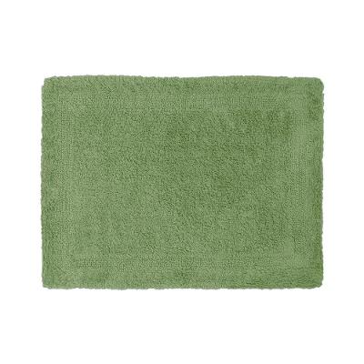 Tapete De Banheiro Lyon 50x70cm 100% Algodão Verde Naturalle