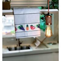 Kit Com 5 Pano De Copa Atoalhado Pano De Prato 100% Algodão - 2