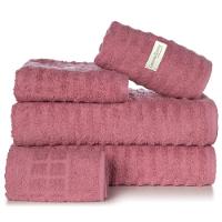 Jogo De Toalha 5 Peças Jogo De Banho Fio Penteado Kit Toalha - 1