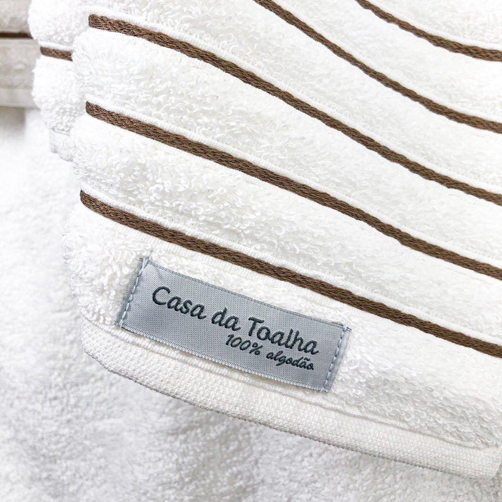 Jogo De Toalha 2 Banho 2 Rosto 1 Piso Kit De Toalha Felpuda - 3