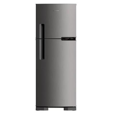 Geladeira Frost Free Duplex 375 L Brm44 Brastemp Inox 110v