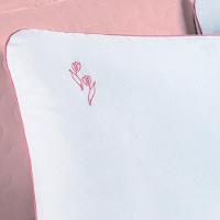 Jogo Cama Lençol Diana Queen Percal 200 Fios 100% Algodão 4 Peças - Branco - 2