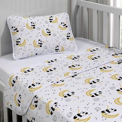 Jogo De Cama Malha Tecebem Baby Iris 3 Pçs Branco
