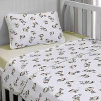 Jogo De Cama Malha Tecebem 3 Peças Mini Cama Lili Perola - 1