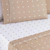 Jogo Lençol Solteiro Balls Micropercal 200fios 3 Pçs Caqui - 2