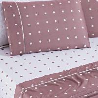 Jogo Lençol Queen Balls Micropercal 200fios 4 Pçs Rosê - 2