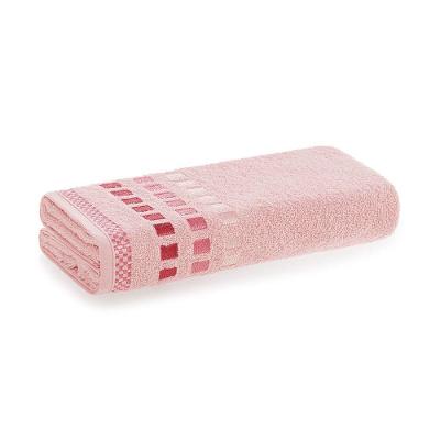 Toalha De Banho Karsten Calera Iogurte/Rosa