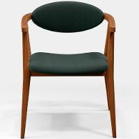 Poltrona Cecília Linho Verde Musgo - 7