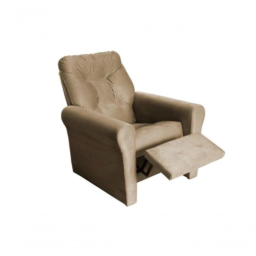 Poltrona Do Papai Reclinável Clio - New Chumbo Light - 3