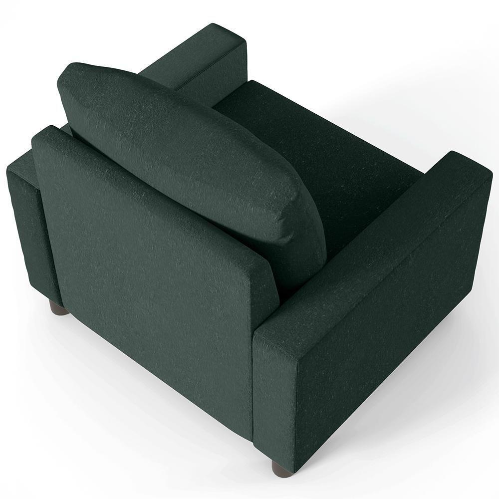 Kit 02 Poltronas Malta L02 Linho Verde Musgo - 2