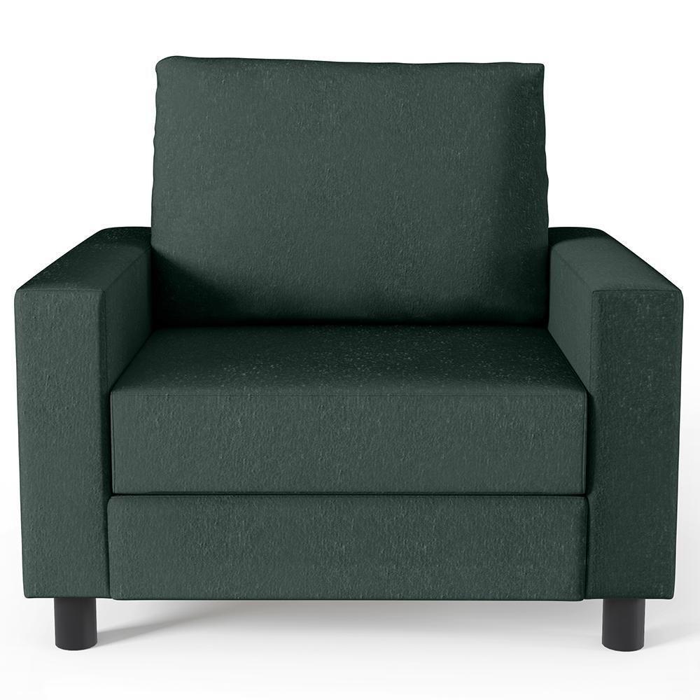 Kit 02 Poltronas Malta L02 Linho Verde Musgo - 4