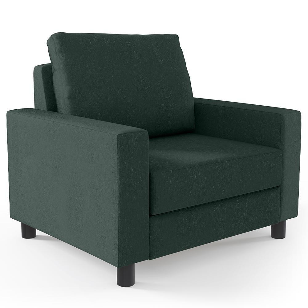 Kit 02 Poltronas Malta L02 Linho Verde Musgo - 7