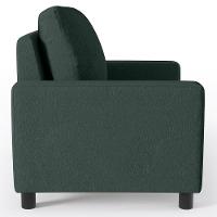 Kit 02 Poltronas Malta L02 Linho Verde Musgo - 5