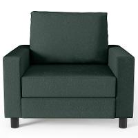 Kit 02 Poltronas Malta L02 Linho Verde Musgo - 7