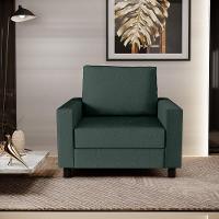 Kit 02 Poltronas Malta L02 Linho Verde Musgo - 15