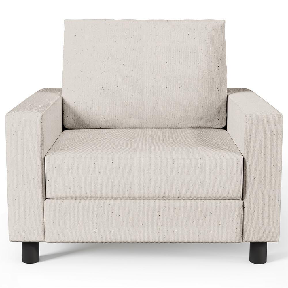 Kit 02 Poltronas Malta L02 Linho Cru - 4