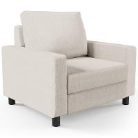 Kit 02 Poltronas Malta L02 Linho Cru - 7