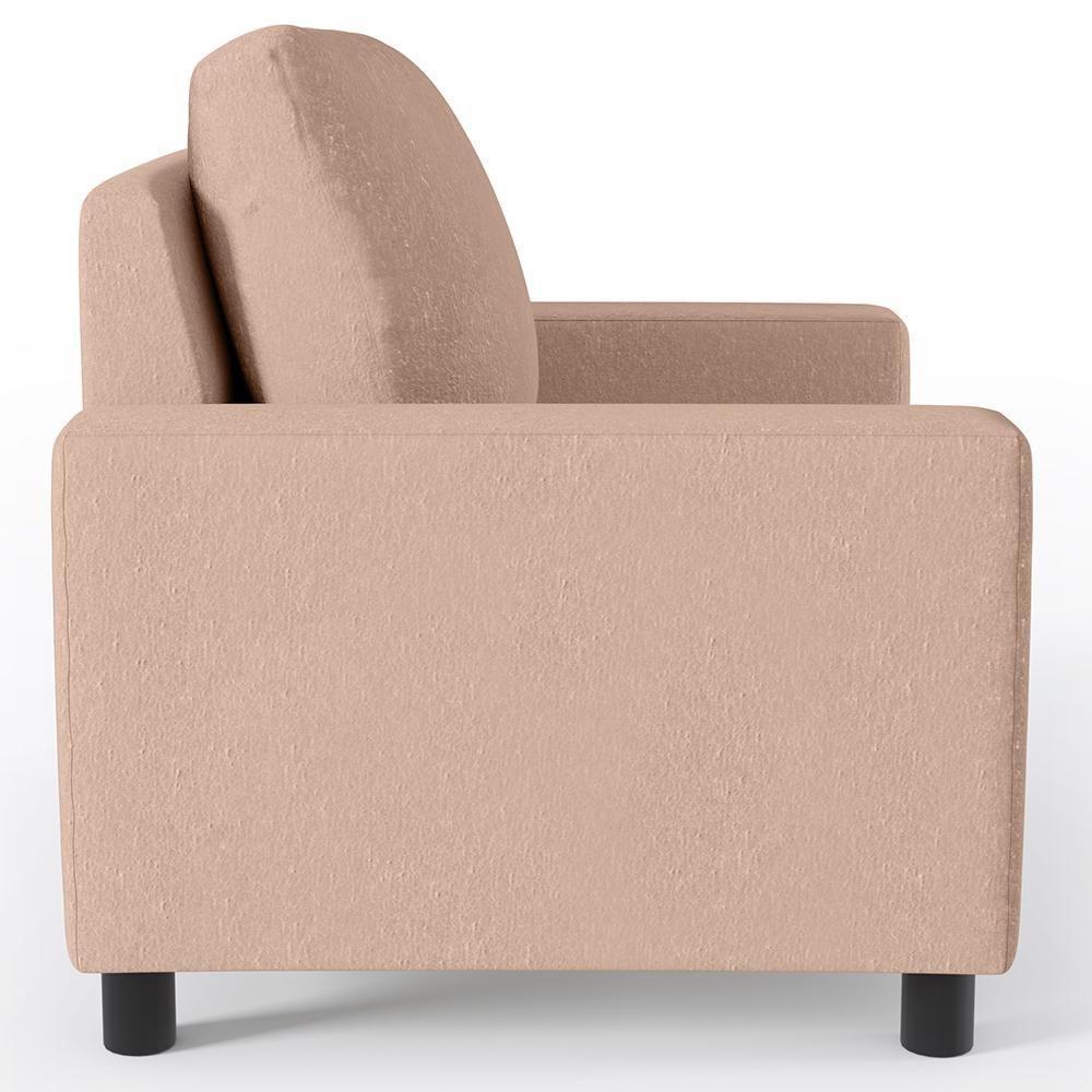 Kit 02 Poltronas Malta L02 Linho Rosê - 3