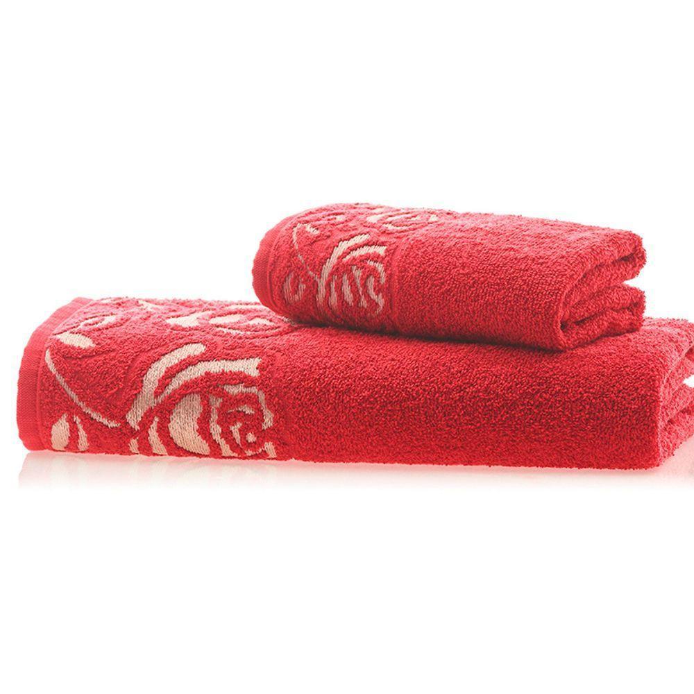 Jogo De Toalha Guadalupe (01 Banho + 01 Rosto) Sangria - 1