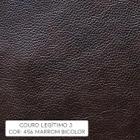 Poltrona Chesterfield com Pés Madeira Couro Marrom - 7