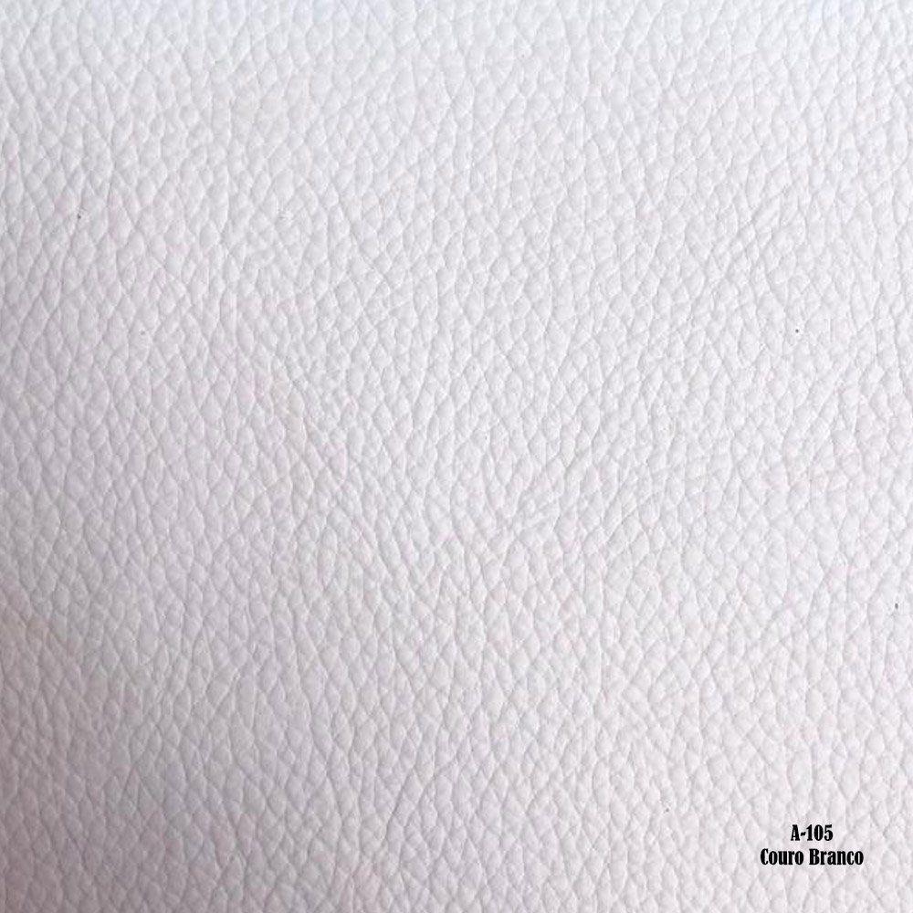 Poltrona Decorativa Bia Couro Branco - 3