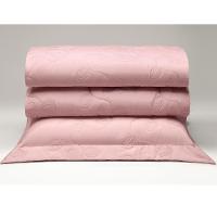 Kit Cobre Leito Yasmin Casal Queen 03 Peças Bordado Floral Tecido Algodão - Rosê Com Palha - 2