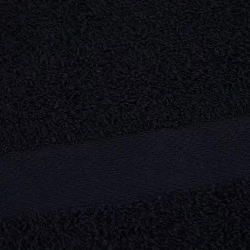 Kit Toalha De Rosto Margex Salão Preto - 10 Unidades - 2