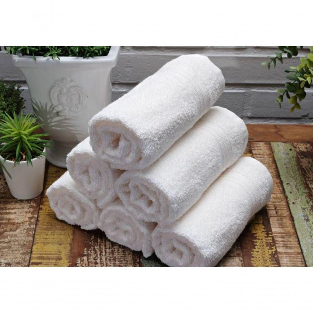 Kit Toalha De Rosto Lm Peter 48Cm X 75Cm Profissional- 03 Unidades Branco - 4