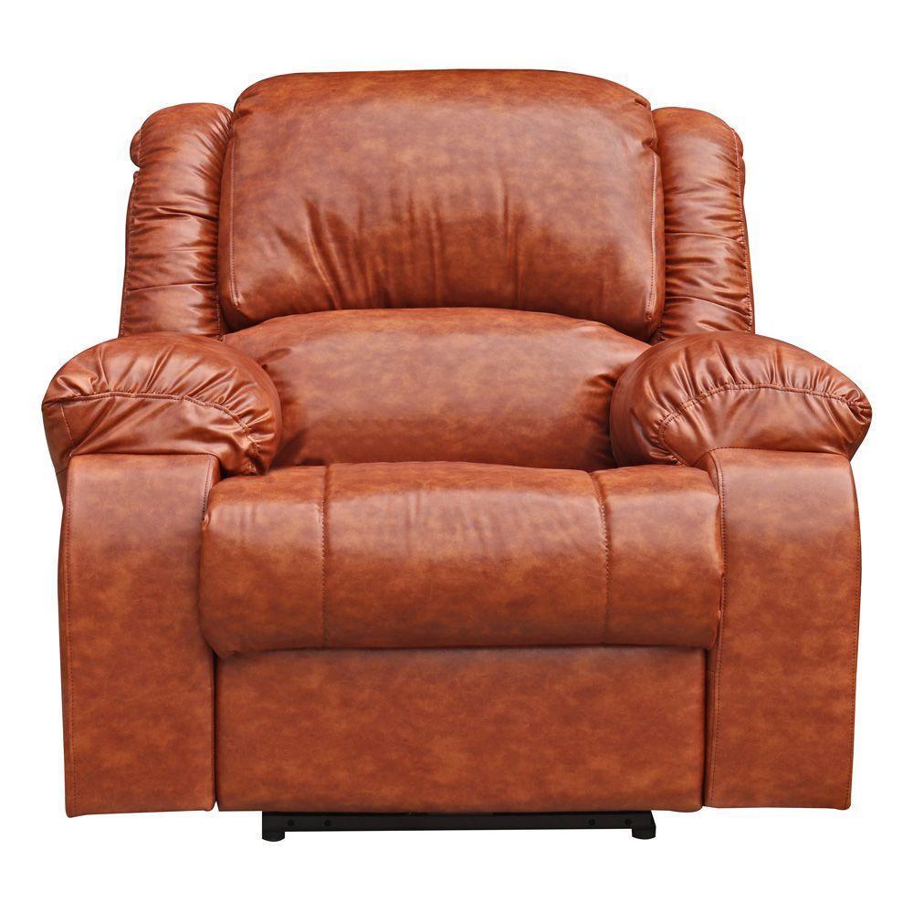 Poltrona Do Papai Reclinável Elétrica Caramelo - 1