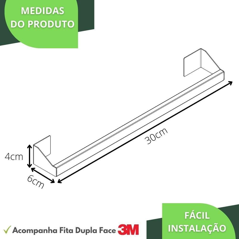 Porta Toalha De Rosto Adesivo Inox Autocolante Df - 5