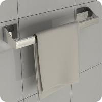 Porta Toalha De Rosto Adesivo Inox Autocolante Df - 1