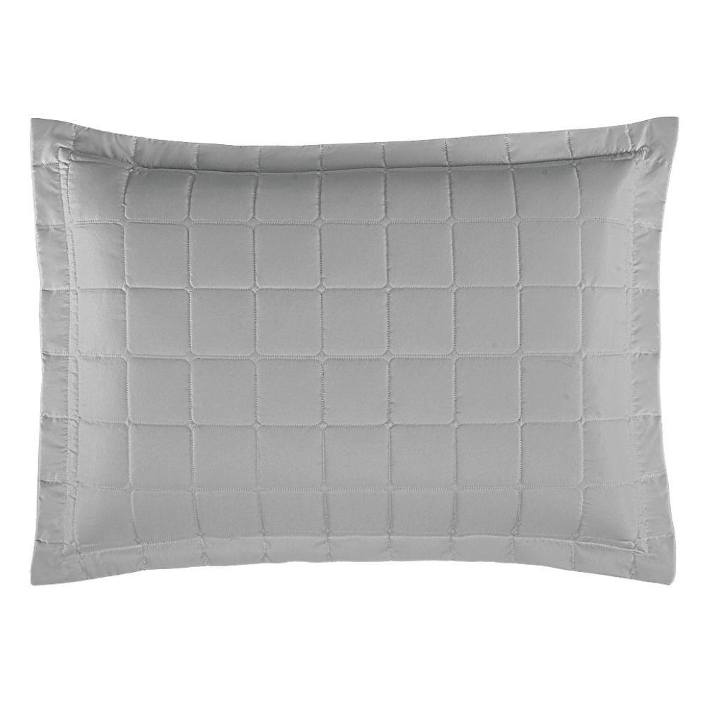 Porta Travesseiro Soft Cinza Valle Enxovais 1 Peça - 1