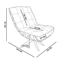 Poltrona Giratória Costela Suede Base Madeira Ma25 Rose - 7