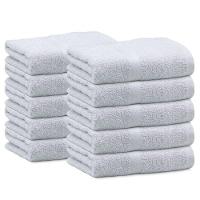 Toalha De Rosto Margex Salão Branco 12 Unidades - 1