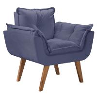 Poltrona Opalla New Base Palito Azul Bic - 1