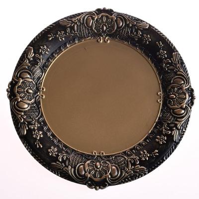 Sousplat 33cm Decorativo Tessi Barroque Gold