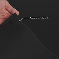 Toalha Mesa Basica 8 Lugares Oxford Preto - 5