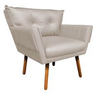 Kit 1 Namoradeira e 2 Poltronas Anitta Corino Bege - Drossi - 8