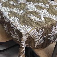 Toalha De Mesa Térmica Impermeável 1,50M X 2,00M 4 A 6 Cadeiras - Folhagem - 2