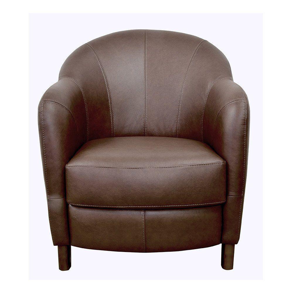 Kit 2 Poltronas Kairós com Pés Madeira Couro Caramelo - 4