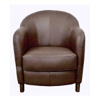 Kit 2 Poltronas Kairós com Pés Madeira Couro Caramelo - 4