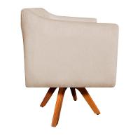 Kit Namoradeira 2 Lugares E 2 Poltronas Julia Bege - 7