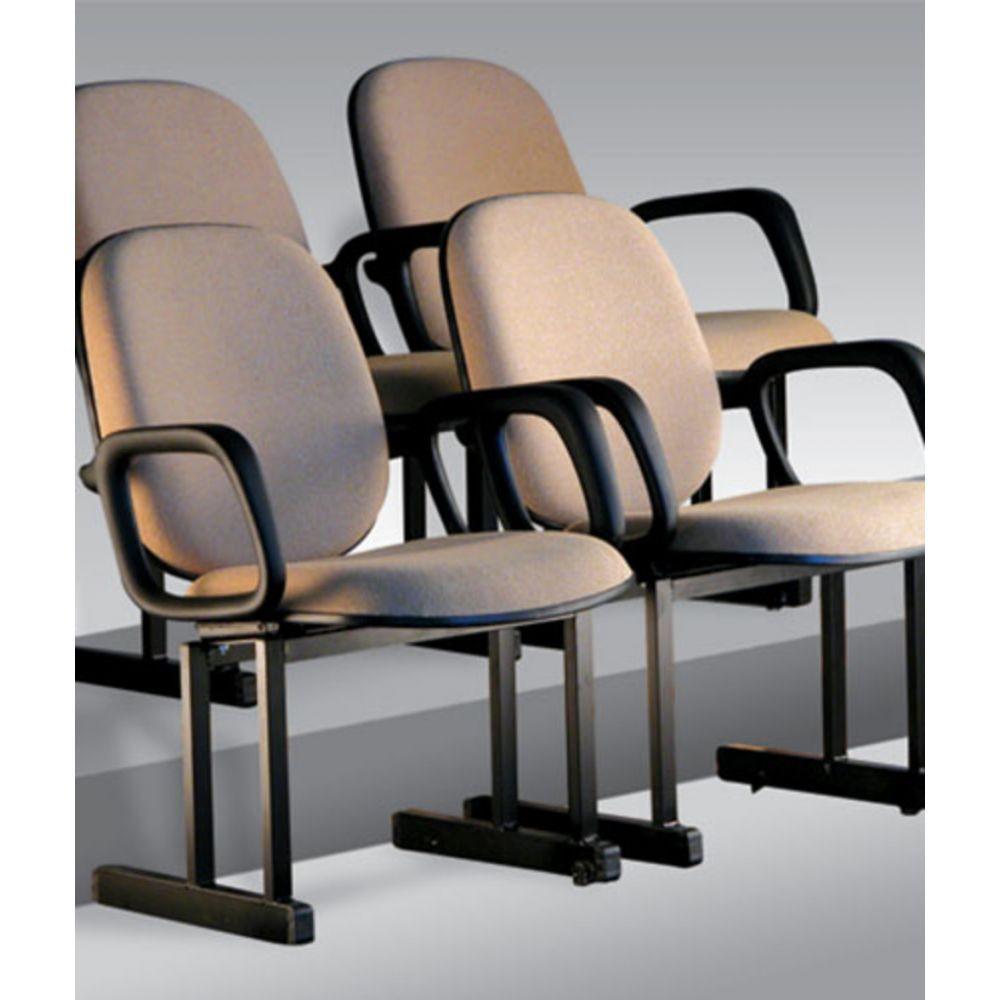 Poltrona Diretor Universitária Linha Auditório Bege - 1