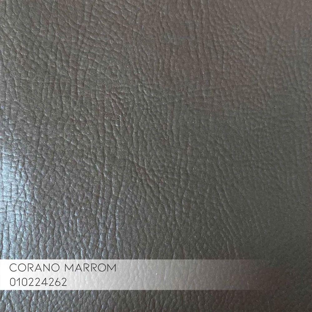 Poltrona do Papai Reclinável Manual Couro Marrom Fosco - 4